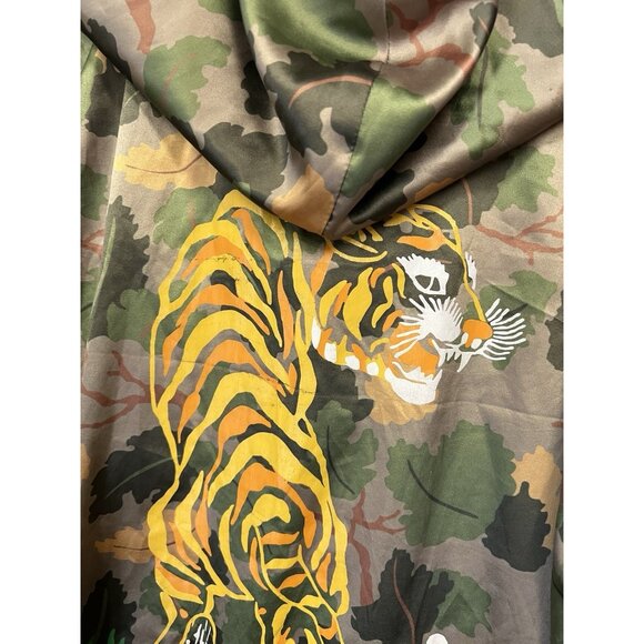 Diamond Supply Co. Satin Camo Jacket Size L Large Green - Picture 6 of 6